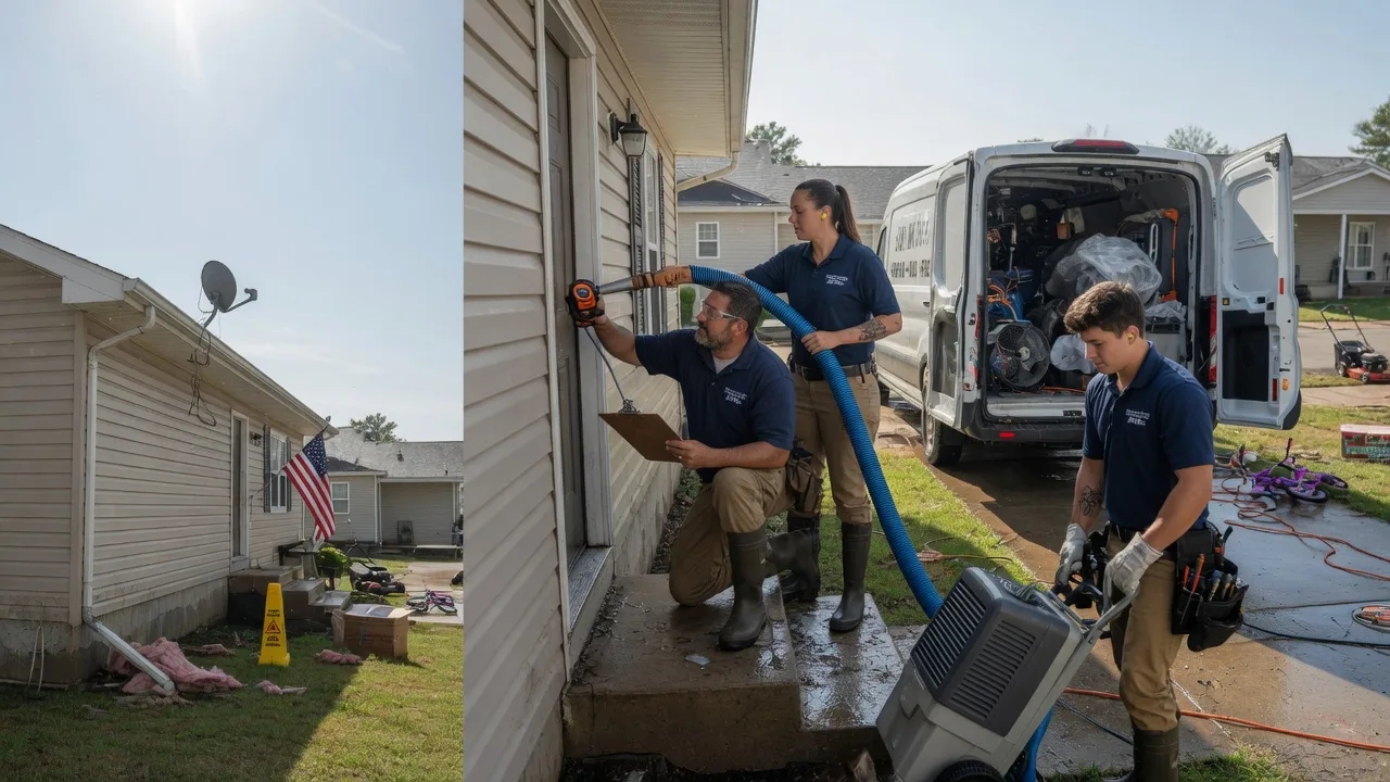 Ceiling Water Damage Restoration in Hayesville, OH near me